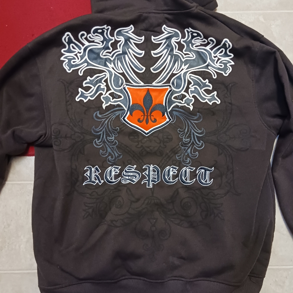 "Old skool" brown Hoodie